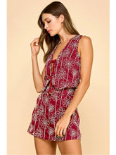 Load image into Gallery viewer, Crimson Embroidered Vest &amp; Skort Set
