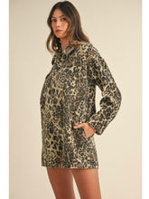 Load image into Gallery viewer, Leopard Button Down Romper
