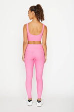 Load image into Gallery viewer, Cream Yoga Barbie Pink Nancy Ribbed Leggings
