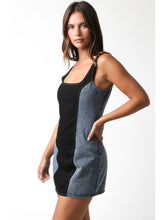 Load image into Gallery viewer, Denim &amp; Black Dakota Dress
