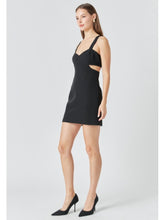 Load image into Gallery viewer, Black Cutout Dress
