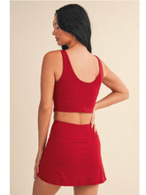 Load image into Gallery viewer, Cherry Cropped Tank
