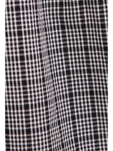 Black & White Gingham Dress
