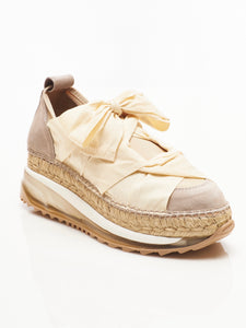 Free People Ivory Chapmin Espadrille Sneakers