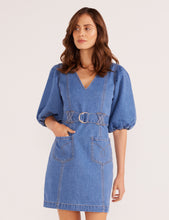 Load image into Gallery viewer, MinkPink Denim Peyton Dress
