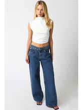 Load image into Gallery viewer, Ivory Sarah Mock Neck Top
