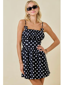 Black Polka Dot Dress