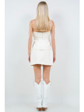 Load image into Gallery viewer, Cream Tie Shoulder Top &amp; Skirt Set
