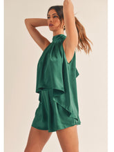 Load image into Gallery viewer, Green Satin Set
