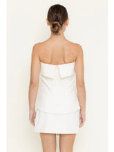 Load image into Gallery viewer, Cream Strapless Overlay Top

