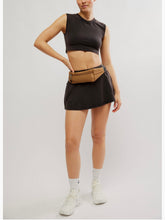 Load image into Gallery viewer, Free People Movement Black Hot Shot Skort Set
