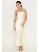 Load image into Gallery viewer, Lemon Maxi Slip Dress
