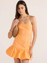 Load image into Gallery viewer, MinkPink Orange Charlotte Mini Dress
