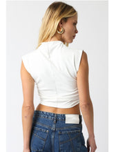 Load image into Gallery viewer, Ivory Sarah Mock Neck Top

