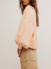 Load image into Gallery viewer, Free People Summer Peach Trish Sweatshirt
