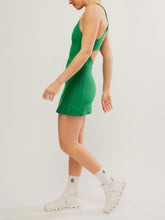 Load image into Gallery viewer, Free People Heritage Green Never Better Dress
