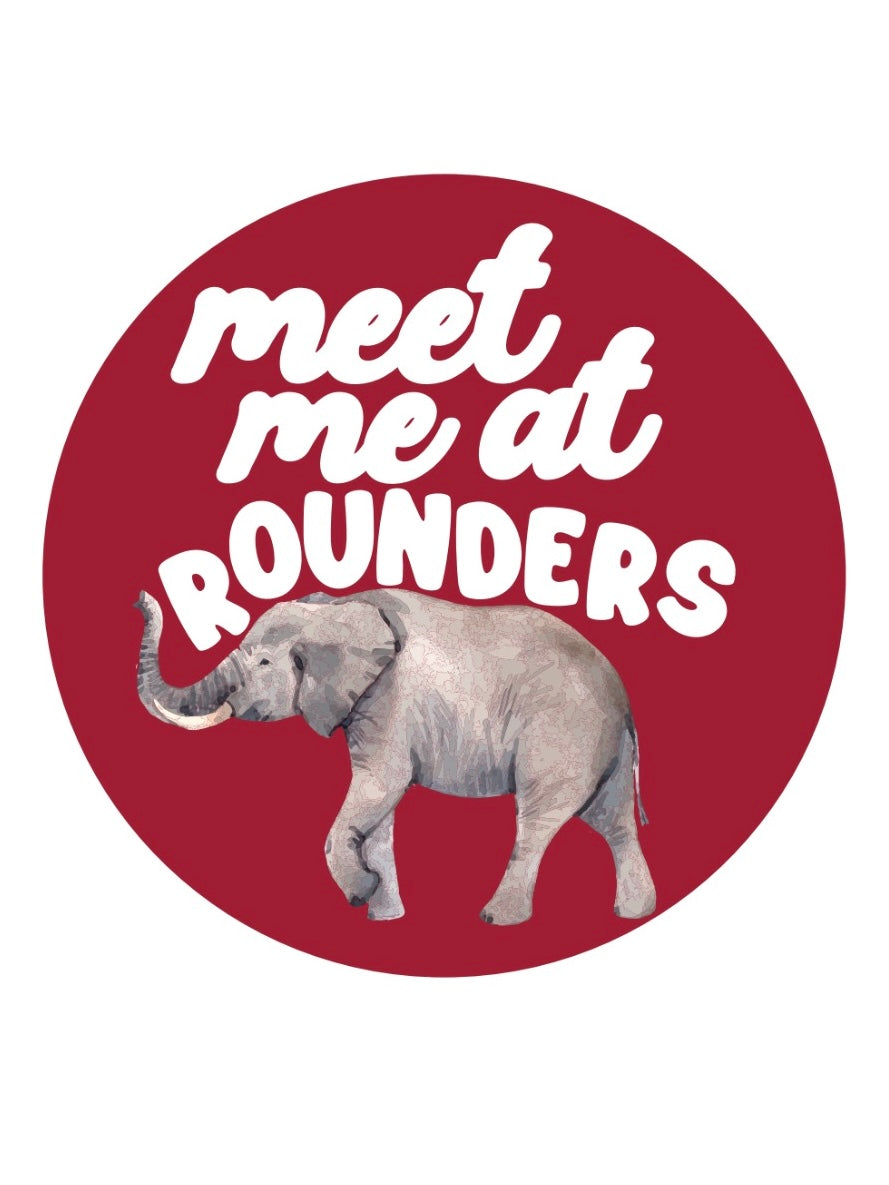 Meet Me At Rounders Gameday Button