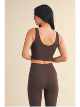 Load image into Gallery viewer, Chocolate Cropped Tank
