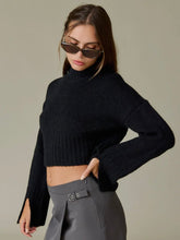 Load image into Gallery viewer, Black Khloe Sweater
