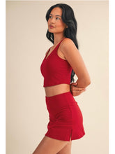 Load image into Gallery viewer, Cherry Cropped Tank
