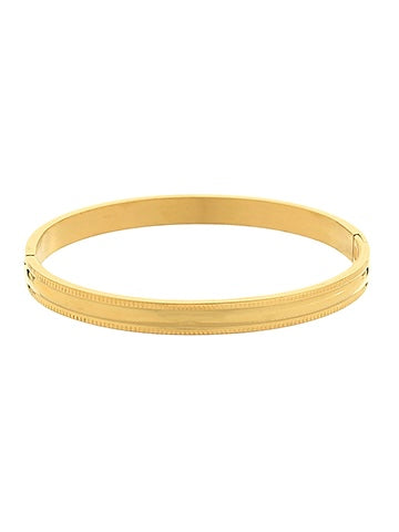 Gold Bangle Bracelet