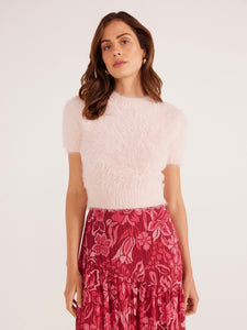 MinkPink Floral Mae Tiered Midi Skirt