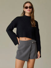 Load image into Gallery viewer, Black Khloe Sweater
