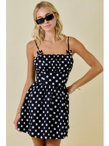 Black Polka Dot Dress