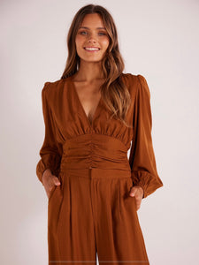 MinkPink Toffee Eva Blouse
