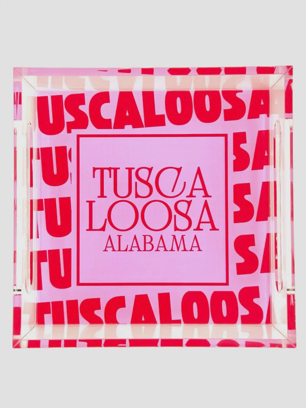 Tuscaloosa Alabama Acrylic Tray