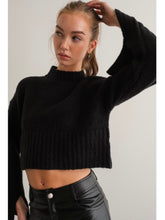 Load image into Gallery viewer, Black Khloe Sweater
