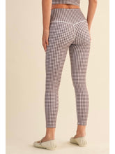 Load image into Gallery viewer, Brown Gingham Leggings
