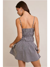Load image into Gallery viewer, Black &amp; White Gingham Dress
