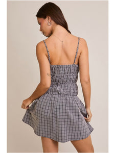 Black & White Gingham Dress