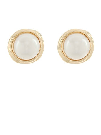 Pearl Dome Earrings