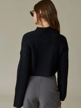 Load image into Gallery viewer, Black Khloe Sweater
