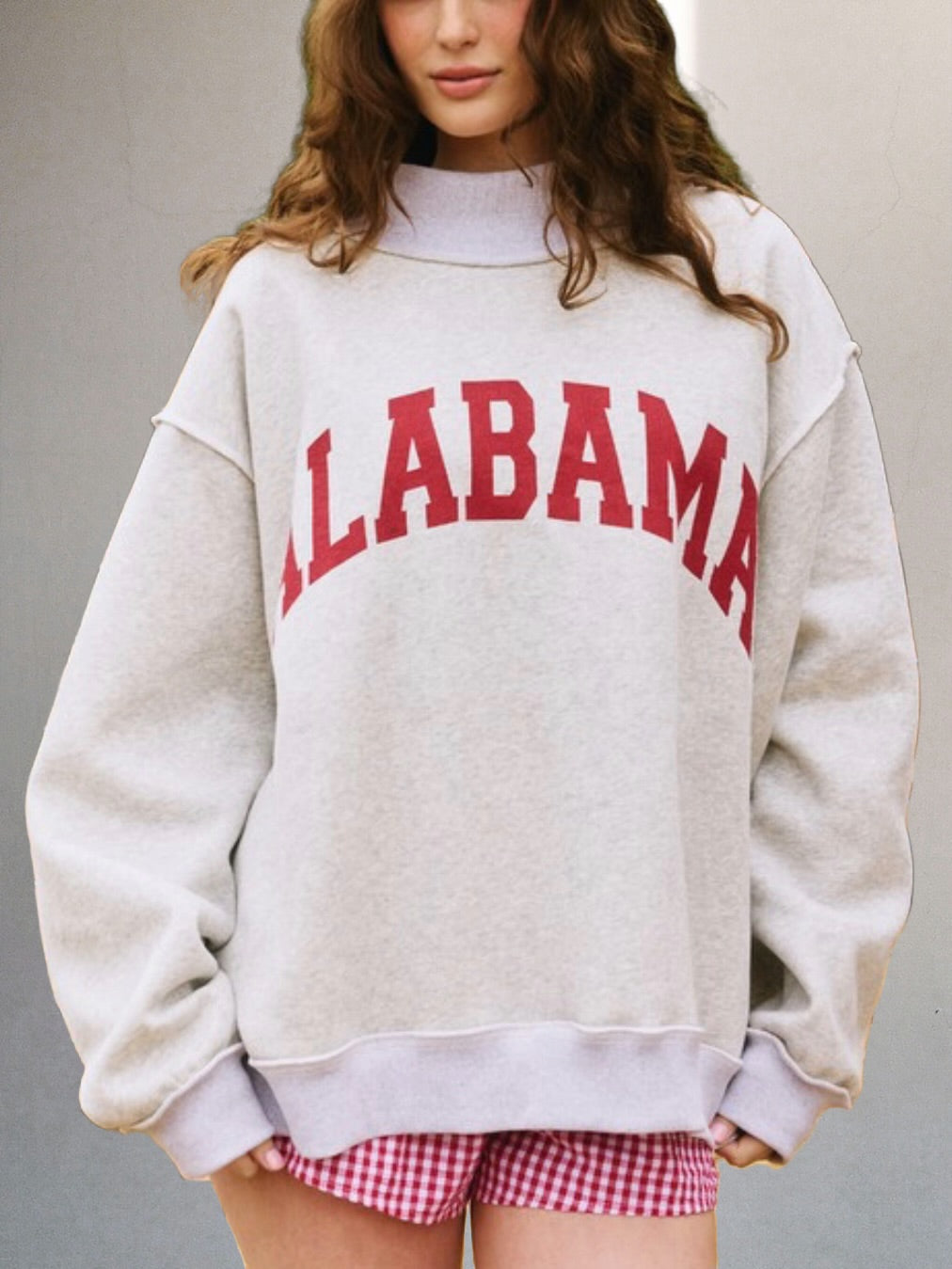 (PREORDER) Alabama Reversible Mock Neck Sweatshirt