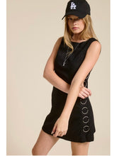 Load image into Gallery viewer, Black Reyna Ring Dress
