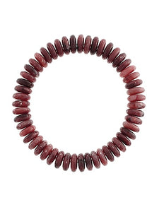 Burgundy Marble Bead Bracelet