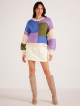 Load image into Gallery viewer, MinkPink Colorblock Lawrence Sweater

