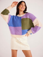 Load image into Gallery viewer, MinkPink Colorblock Lawrence Sweater
