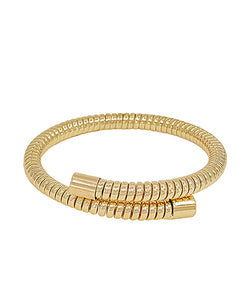 Gold Snake Metal Bracelet