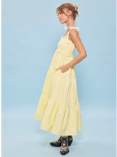 Load image into Gallery viewer, Lemonade Tie Shoulder Maxi Dress
