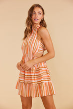 Load image into Gallery viewer, MinkPink Rayna Stripe Tie Back Dress
