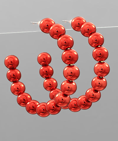 Red Ball Hoops