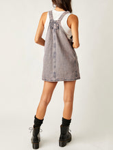 Load image into Gallery viewer, Free People Dream Wash Smocked Overall Mini Dress
