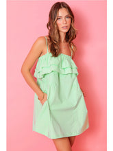 Load image into Gallery viewer, Mint Ruffle Dress
