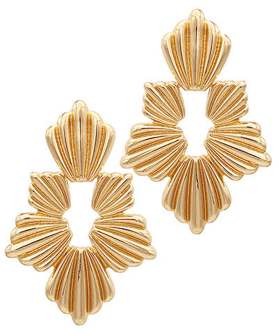 Gold Design Earrings
