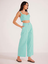 Load image into Gallery viewer, MinkPink Mint Lois Crop Top
