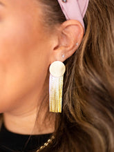 Load image into Gallery viewer, Gold Raquel Drop Earrings
